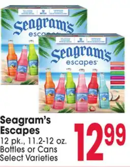 Jewel-Osco Seagram's Escapes offer