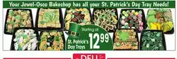 Jewel-Osco St. Patrick's Day Trays offer
