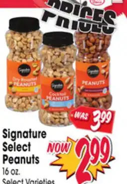 Jewel-Osco Signature Select Peanuts offer
