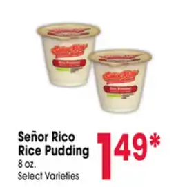 Jewel-Osco Señor Rico Rice Pudding offer