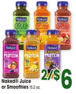 Jewel-Osco Naked Juice or Smoothies offer