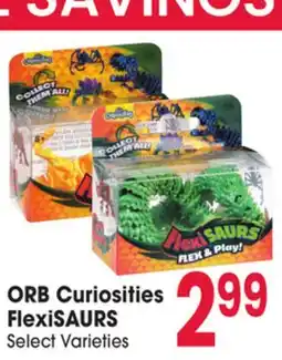Jewel-Osco ORB Curiosities FlexiSAURS offer