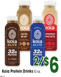 Jewel-Osco Koia Protein Drinks offer