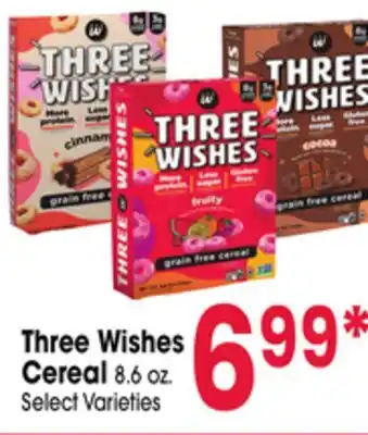 Jewel-Osco Three Wishes Cereal offer