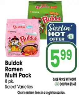 Jewel-Osco Buldak Ramen Multi Pack offer