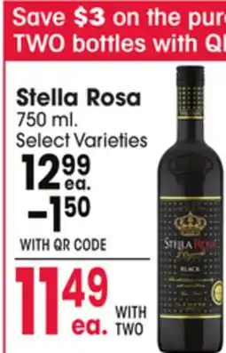 Jewel-Osco Stella Rosa offer