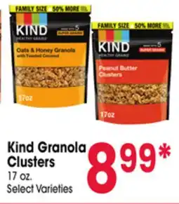 Jewel-Osco Kind Granola Clusters offer