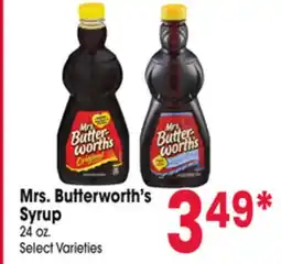 Jewel-Osco Mrs. Butterworth's Syrup offer