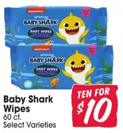 Jewel-Osco Baby Shark Wipes offer