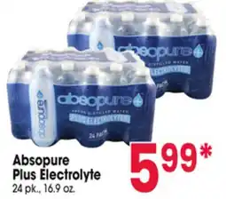 Jewel-Osco Absopure Plus Electrolyte offer