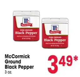 Jewel-Osco McCormick Ground Black Pepper offer