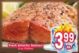 Jewel-Osco Fresh Atlantic Salmon offer