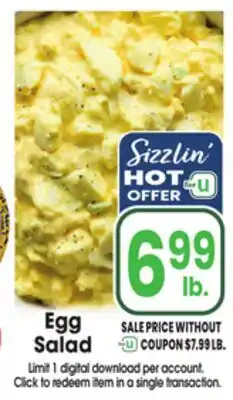 Jewel-Osco Egg Salad offer