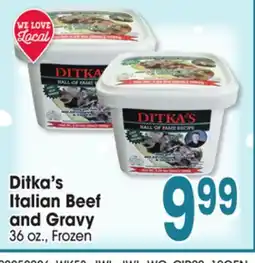Jewel-Osco Ditka's Italian Beef and Gravy offer