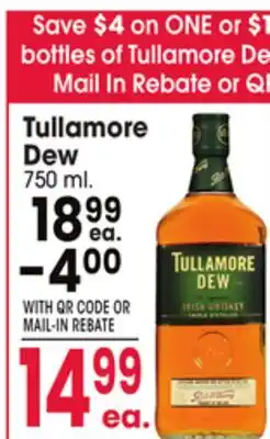Jewel-Osco Tullamore Dew offer