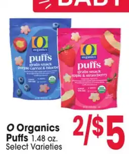Jewel-Osco O Organics Puffs offer