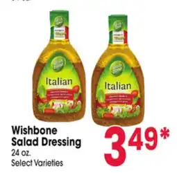 Jewel-Osco Wishbone Salad Dressing offer