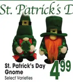 Jewel-Osco St. Patrick's Day Gnome offer
