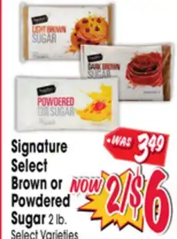 Jewel-Osco Signature Select Brown or Powdered Sugar offer
