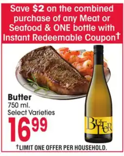 Jewel-Osco Butter offer