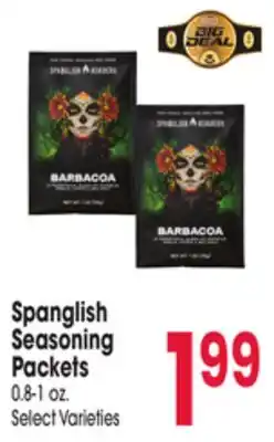 Jewel-Osco Spanglish Seasoning Packets offer
