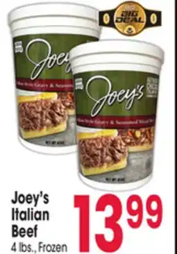 Jewel-Osco Joey's Italian Beef offer