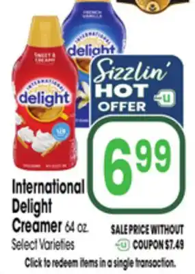 Jewel-Osco International Delight Creamer offer