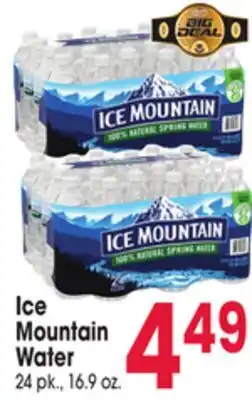 Jewel-Osco Ice Mountain Water offer