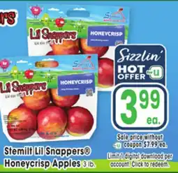 Jewel-Osco Stemilt Lil Snappers Honeycrisp Apples 3 lb offer