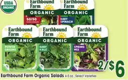 Jewel-Osco Earthbound Farm Organic Salads offer