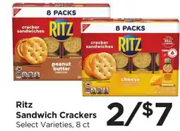 Food 4 Less Ritz Sandwich Crackers offer