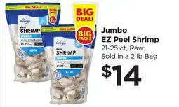 Food 4 Less Jumbo EZ Peel Shrimp offer