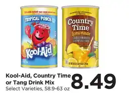 Food 4 Less Kool-Aid, Country Time or Tang Drink Mix offer
