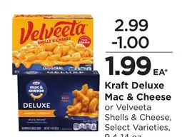 Food 4 Less Kraft Deluxe Mac & Cheese offer