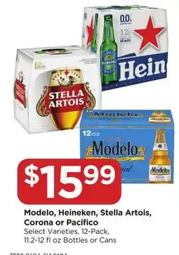 Food 4 Less Modelo, Heineken, Stella Artois, Corona or Pacifico offer