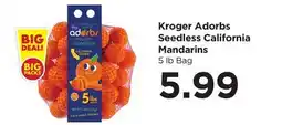 Food 4 Less Kroger Adorbs Seedless California Mandarins offer