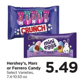 Food 4 Less Hershey's, Mars or Ferrero Candy offer