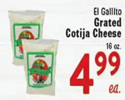 Rio Valley Market El Gallito Grated Cotija Cheese offer