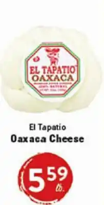 Rio Valley Market El Tapatio Oaxaca Cheese offer