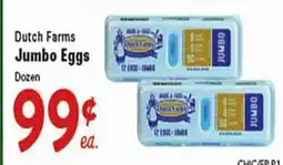 Rio Valley Market Dutch Farms Jumbo Eggs offer