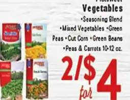 Rio Valley Market Frosty Vegetables offer