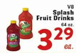 Rio Valley Market V8 Splash Fruit Drinks offer