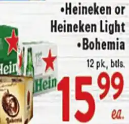 Rio Valley Market Heineken or Heineken Light Bohemia offer
