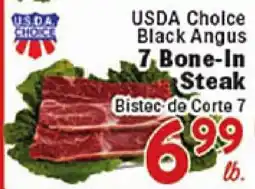 Rio Valley Market USDA Choice Black Angus 7 Bone-In Steak offer