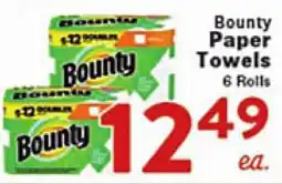 Rio Valley Market BOUNTY PAPER TOWELS offer