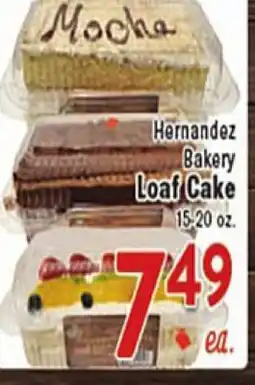 Rio Valley Market Hernandez Bakery Loaf Cake offer