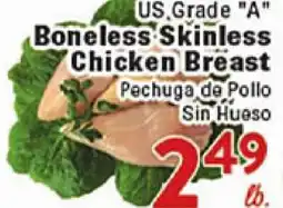 Rio Valley Market US Grade A Boneless Skinless Chicken Breast offer