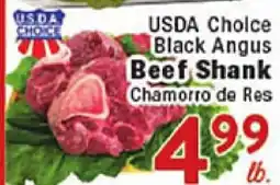Rio Valley Market USDA Choice Black Angus Beef Shank offer