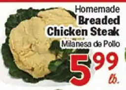 Rio Valley Market Homemade Breaded Chicken Steak offer