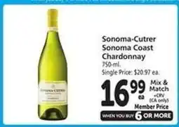 Safeway Sonoma-Cutrer Sonoma Coast Chardonnay offer